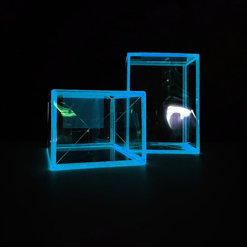 Fundom 0.5mm Blue Glow - in - the - dark Pop Protectors Sleeve Case 5 - Pack - 4" Inch Pop! Vinyl Figures - Fundom
