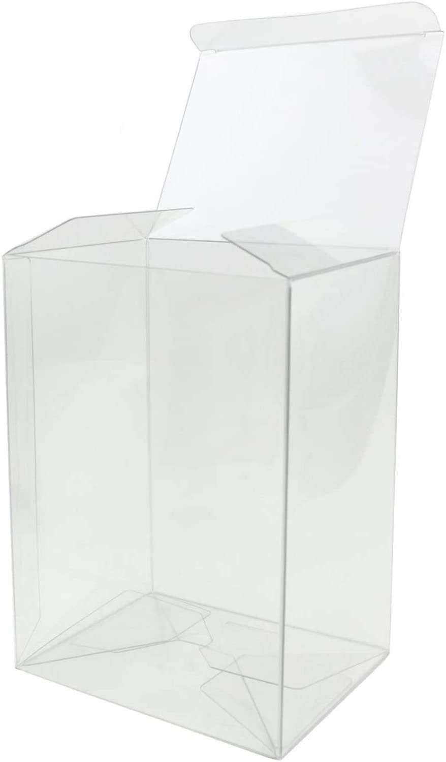 Fundom Clear Plastic Protector Case 0.50MM Extra Thick For 4" Funko Pop (10 Pack) - Fundom
