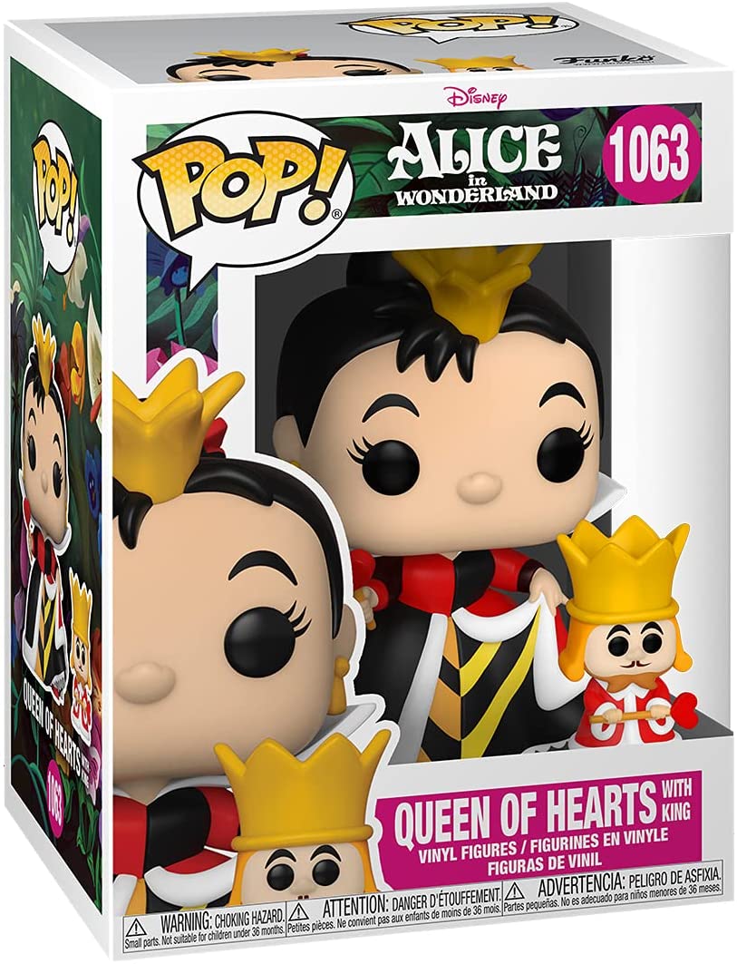 Funko & Buddy Pop! Disney: Alice in Wonderland 70th - Queen with King Vinyl Figure - Fundom