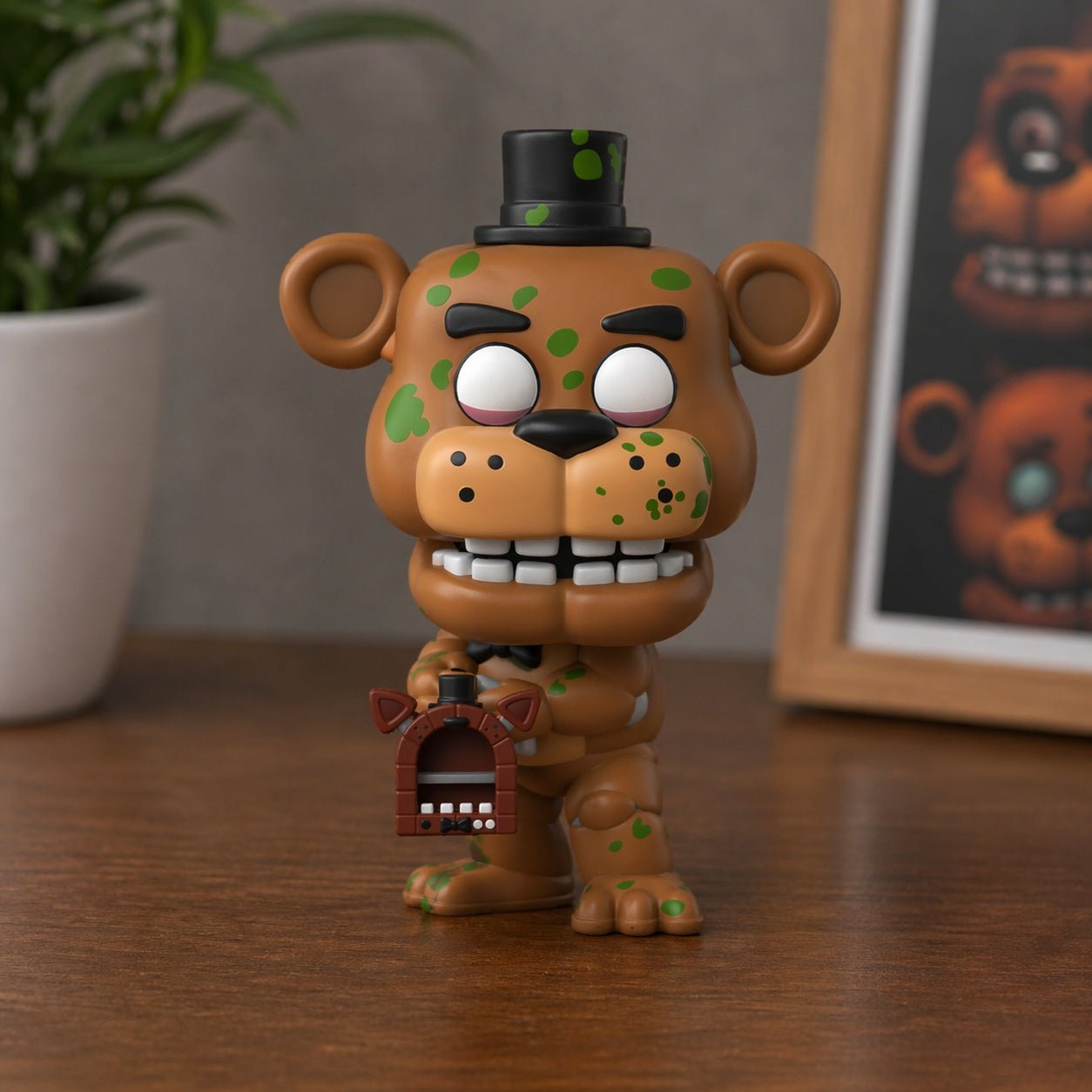 Funko Fusion Pop! Games: Five Nights at Freddy's - Freddy Fazbear with Pizza Launcher Zombie 1096 Chase - Fundom