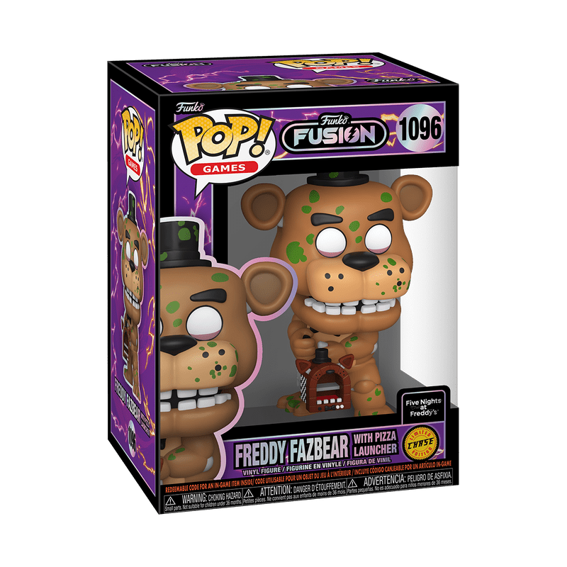 Funko Fusion Pop! Games: Five Nights at Freddy's - Freddy Fazbear with Pizza Launcher Zombie 1096 Chase - Fundom