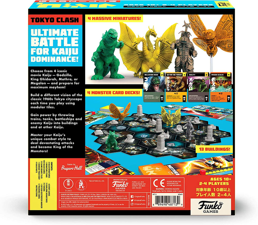 Funko Games: Godzilla - Tokyo Clash Strategy Game - Fundom