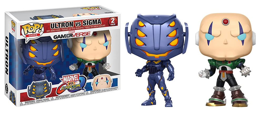 Funko Marvel Capcom Ultron Vs Sigma 2 Pack Vinyl Action Figure - Fundom
