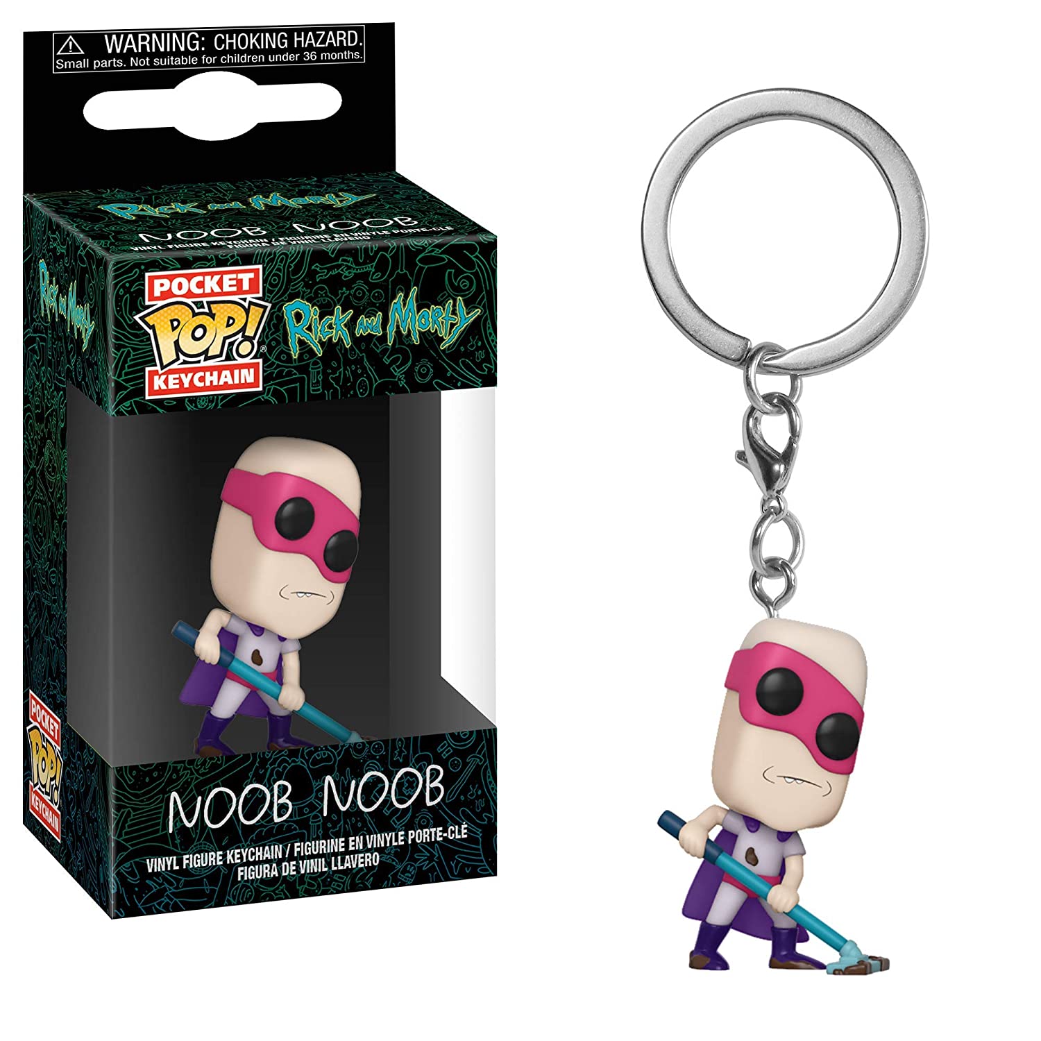 Funko Pocket POP Keychain: Rick and Morty - Noob - Noob Keychain - Fundom