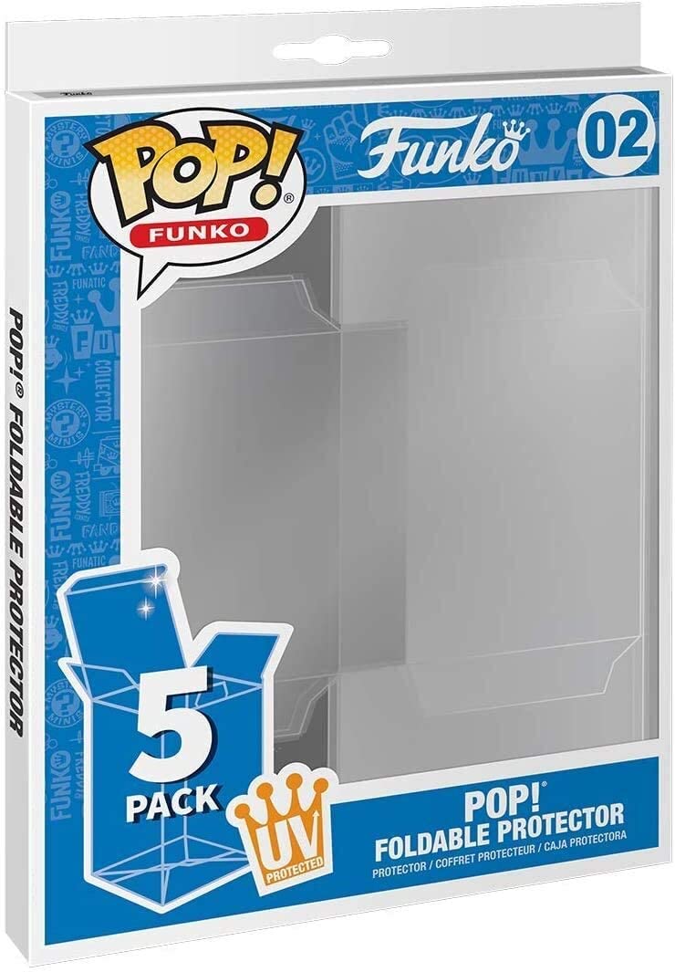 Funko Pop! 5 Pack UV Foldable Standard Pop Protectors - Fundom