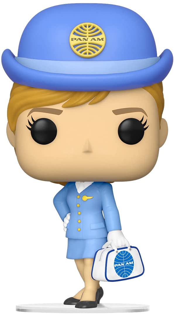 Funko Pop! Ad Icons Pan Am - Stewardess with White Bag Vinyl Figure - Fundom