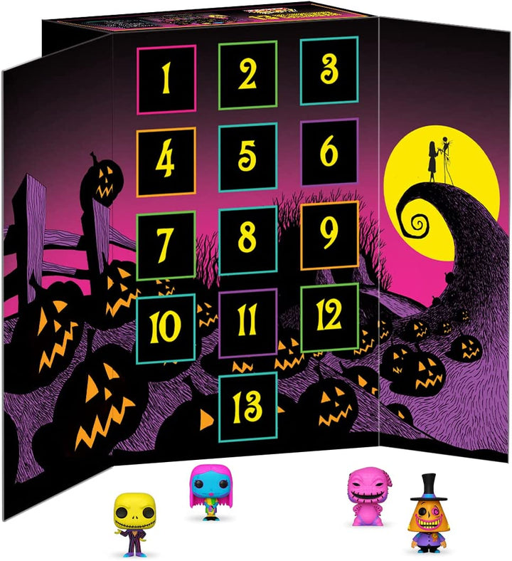 Funko Pop! Advent Calendar: 13 Days - The Nightmare Before Christmas (Blacklight) - Fundom