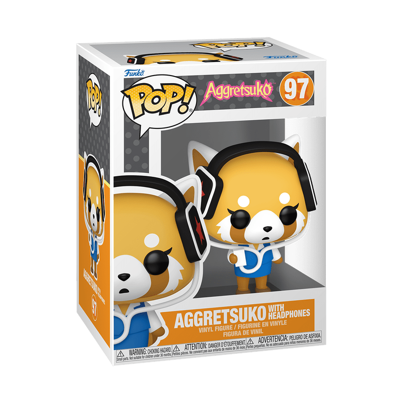 Funko Pop! Aggretsuko - Aggretsuko with Headphones 97 - Fundom