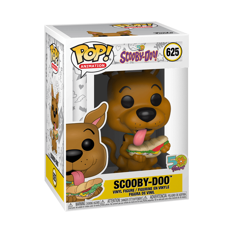 Funko Pop! Animation: 50 Years Scooby - Doo - Scooby - Doo With Sandwich 625 - Fundom