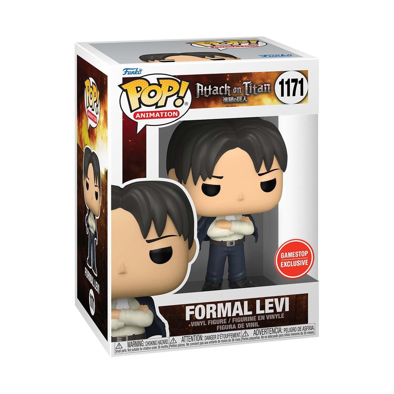 Funko Pop! Animation: Attack On Titan - Formal Levi Ackerman GameStop Exclusive - Fundom