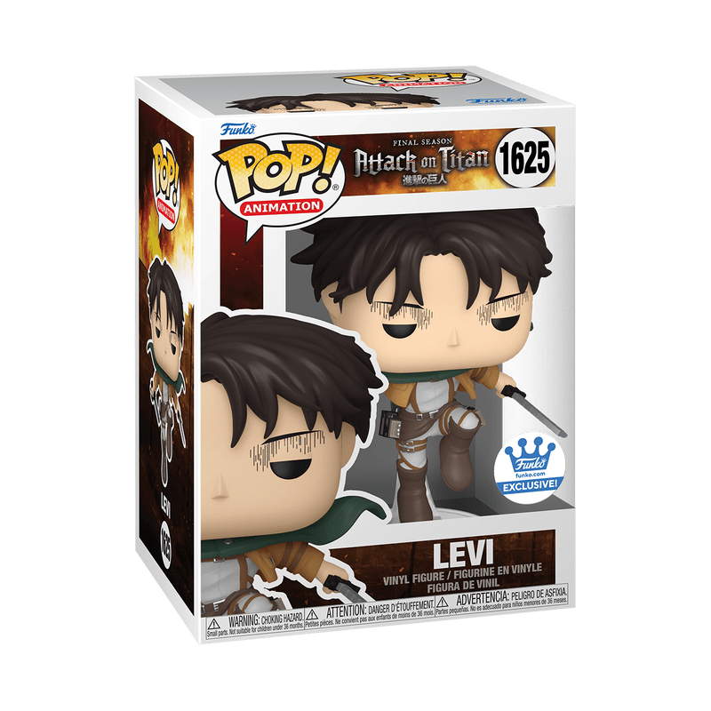 Funko Pop! Animation: Attack On Titan - Levi Ackermann With Swords 1625 Shop Exclusive - Fundom