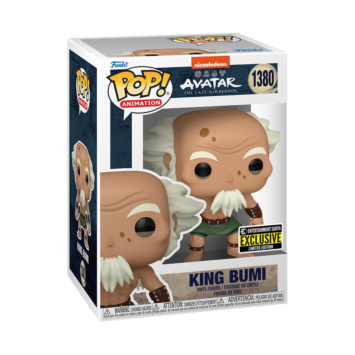 Funko Pop! Animation: Avatar The Last Airbender - King Bumi Entertainment Earth Exclusive - Fundom