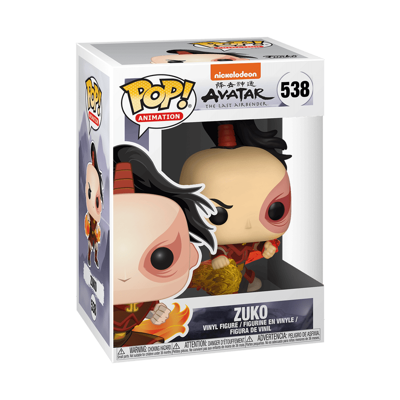 Funko Pop! Animation: Avatar The Last Airbender - Zuko 538 - Fundom