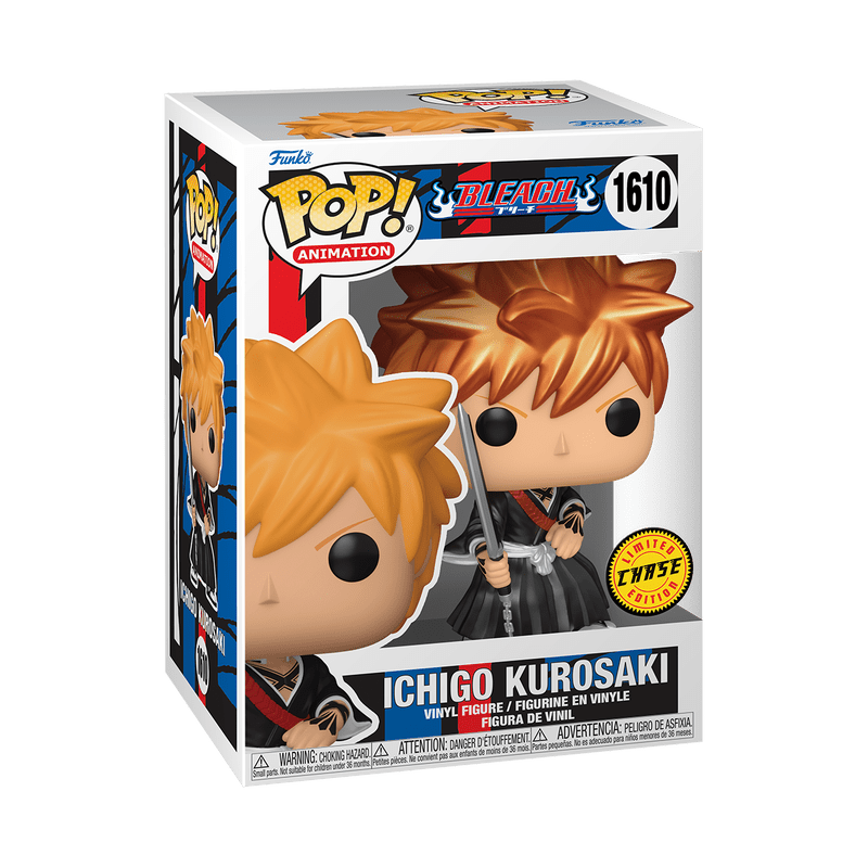 Funko Pop! Animation: Bleach - Ichigo Kurosaki 1610 Metallic Chase - Fundom