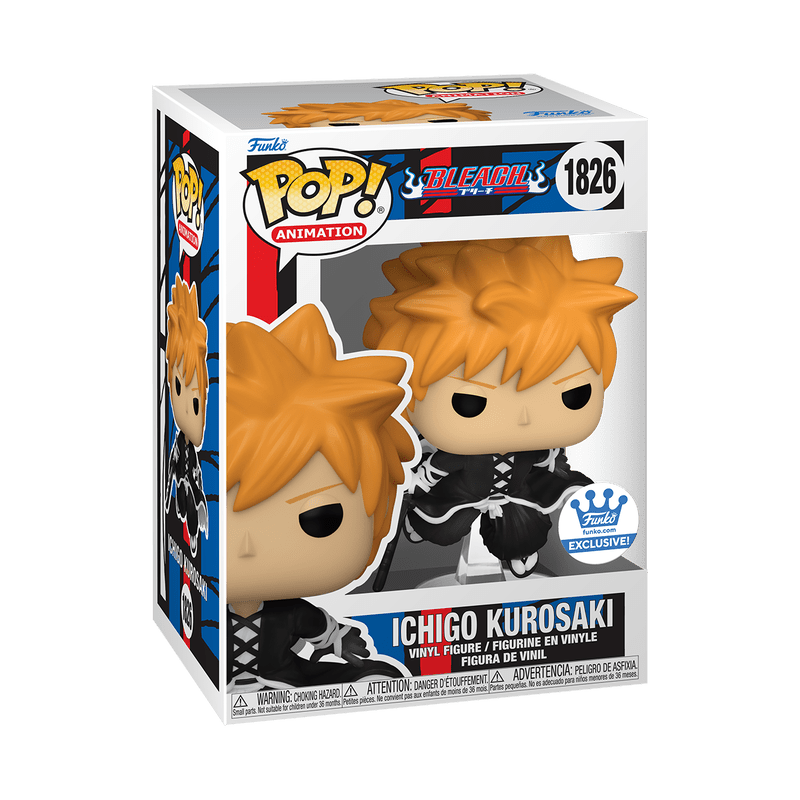 Funko Pop! Animation: Bleach - Ichigo Kurosaki Getsuga Tenshō Technique 1826 Shop Exclusive - Fundom
