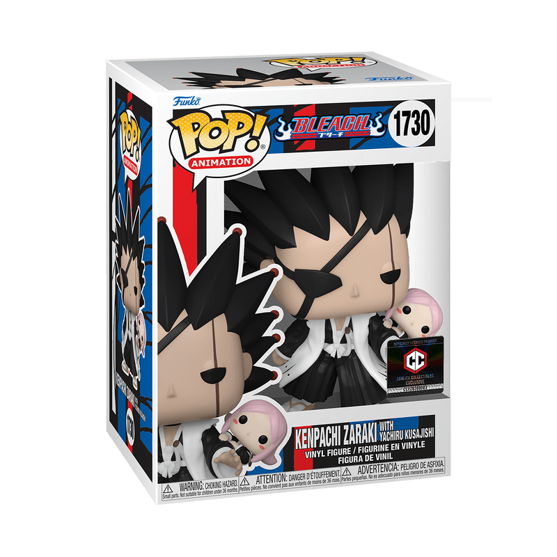 Funko Pop! Animation: Bleach - Kenpachi Zaraki with Yachiru Kusajishi 1730 Chalice Collectibles Exclusive - Fundom