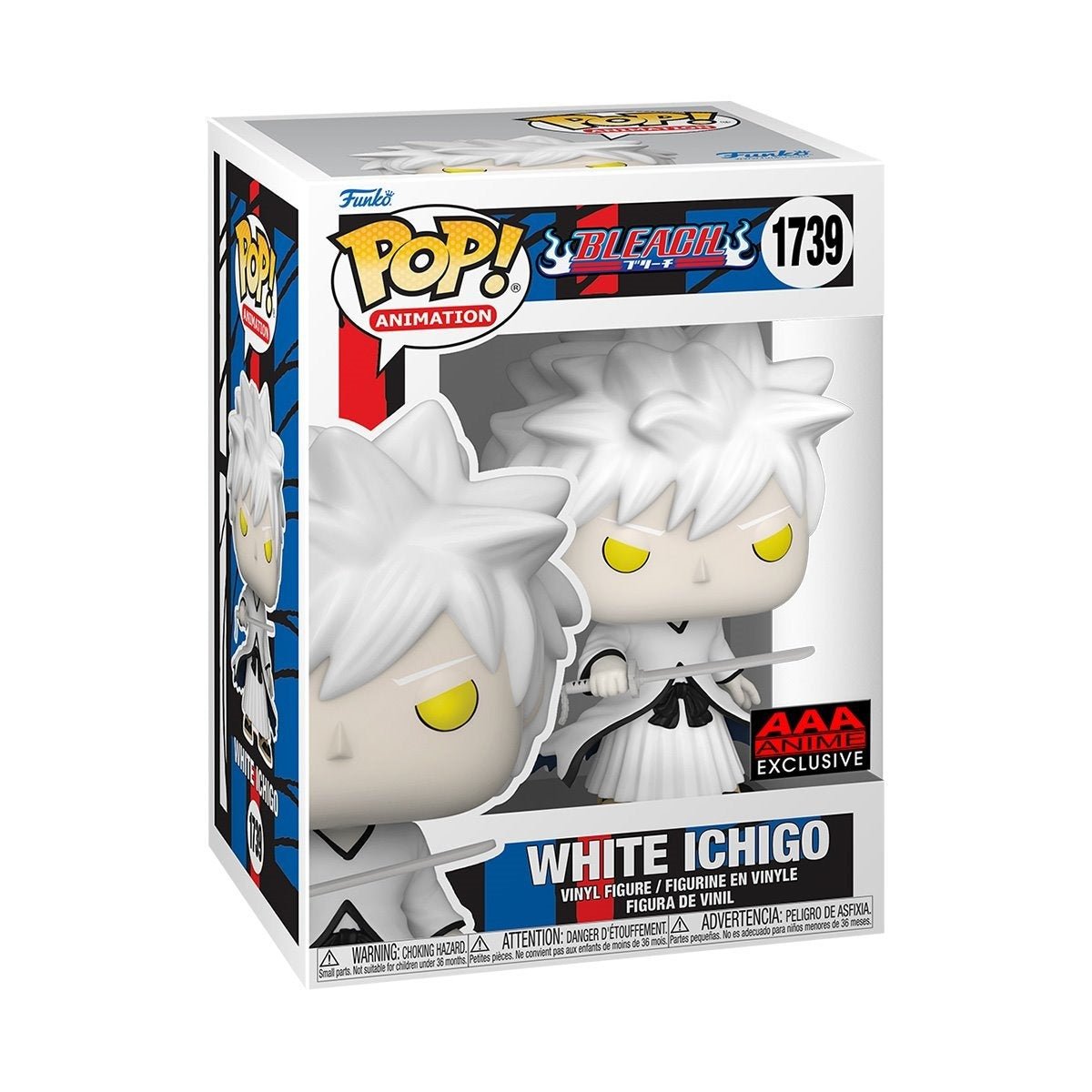 Funko Pop! Animation: Bleach - White Ichigo Kurosaki 1739 AAA Anime Exclusive - Fundom