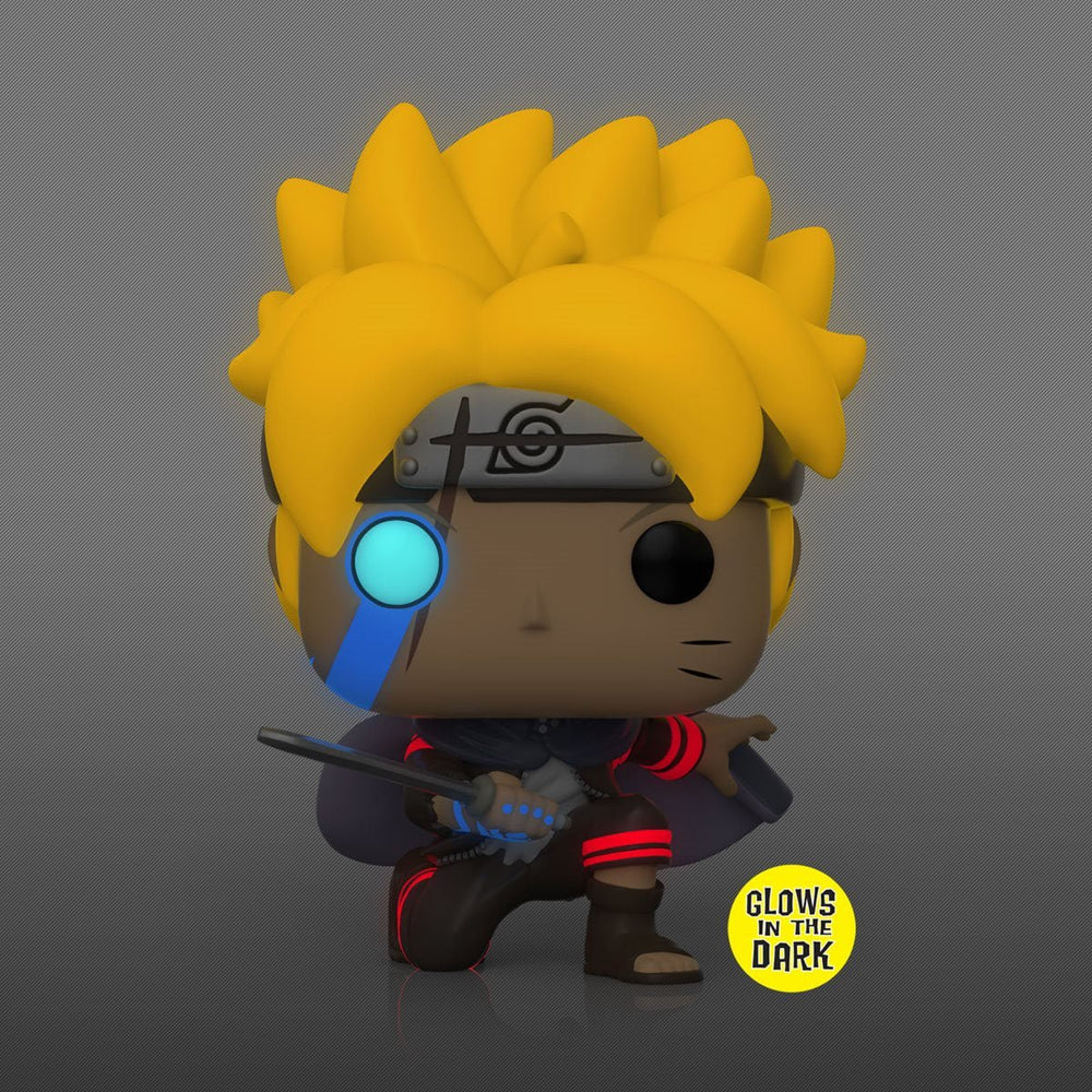 Funko Pop! Animation: Boruto with Marks Glow - in - The - Dark Entertainment Earth Exclusive - Fundom