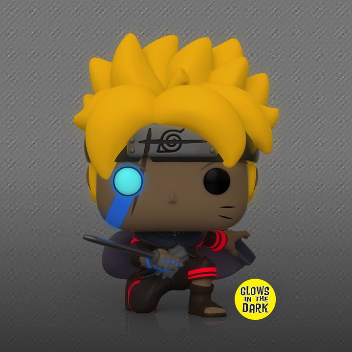 Funko Pop! Animation: Boruto with Marks Glow - in - The - Dark Entertainment Earth Exclusive - Fundom