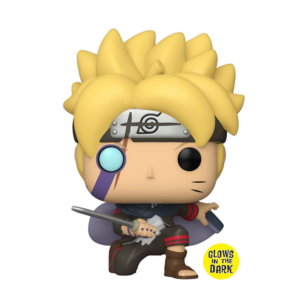Funko Pop! Animation: Boruto with Marks Glow - in - The - Dark Entertainment Earth Exclusive - Fundom