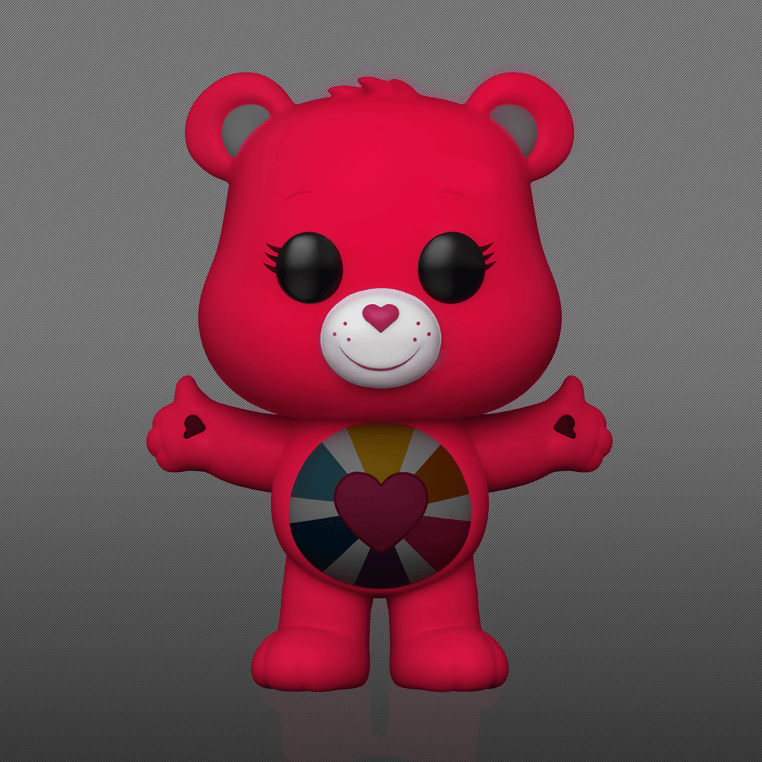Funko Pop! Animation: Care Bear 40th Anniversary - Hopeful Heart Bear Glow Chase - Fundom