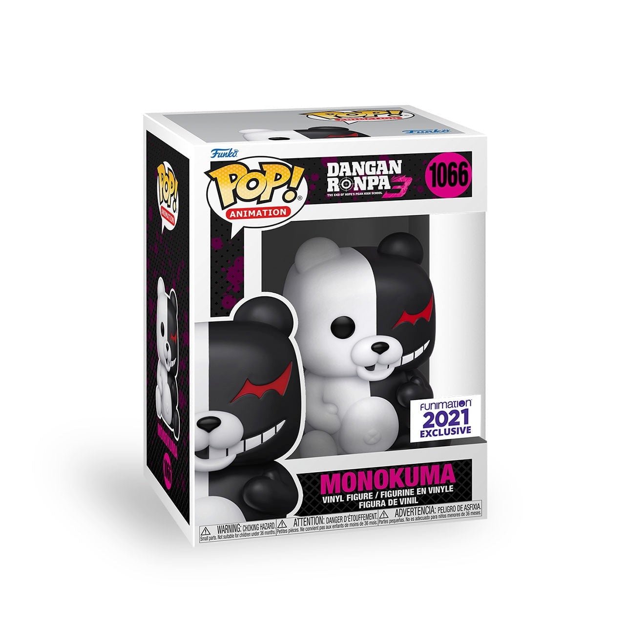 Funko Pop! Animation: Danganronpa 3: The End Of Hope's Peak - Monokuma 1066 Funimation 2021 Exclusive - Fundom