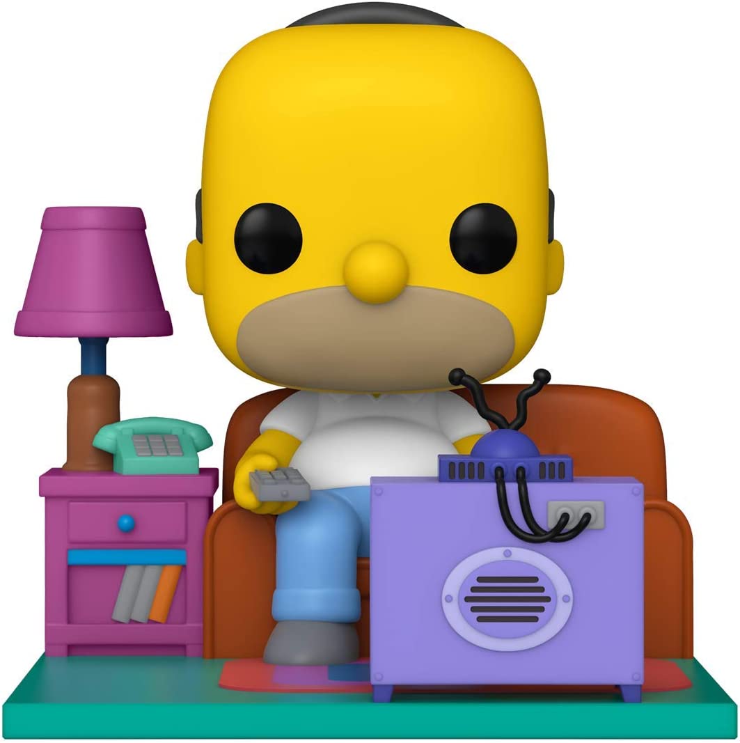 Funko Pop! Animation Deluxe: Simpsons - Homer Watching TV Vinyl Figure - Fundom