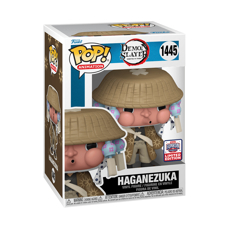 Funko Pop! Animation: Demon Slayer: Kimetsu no Yaiba - Haganezuka with Hat 1445 2024 FunKon London - Fundom