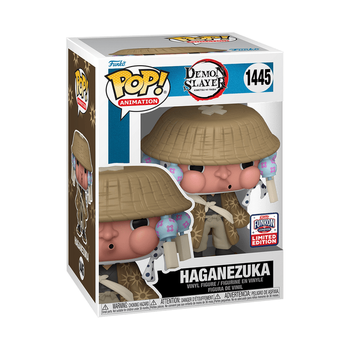 Funko Pop! Animation: Demon Slayer: Kimetsu no Yaiba - Haganezuka with Hat 1445 2024 FunKon London - Fundom