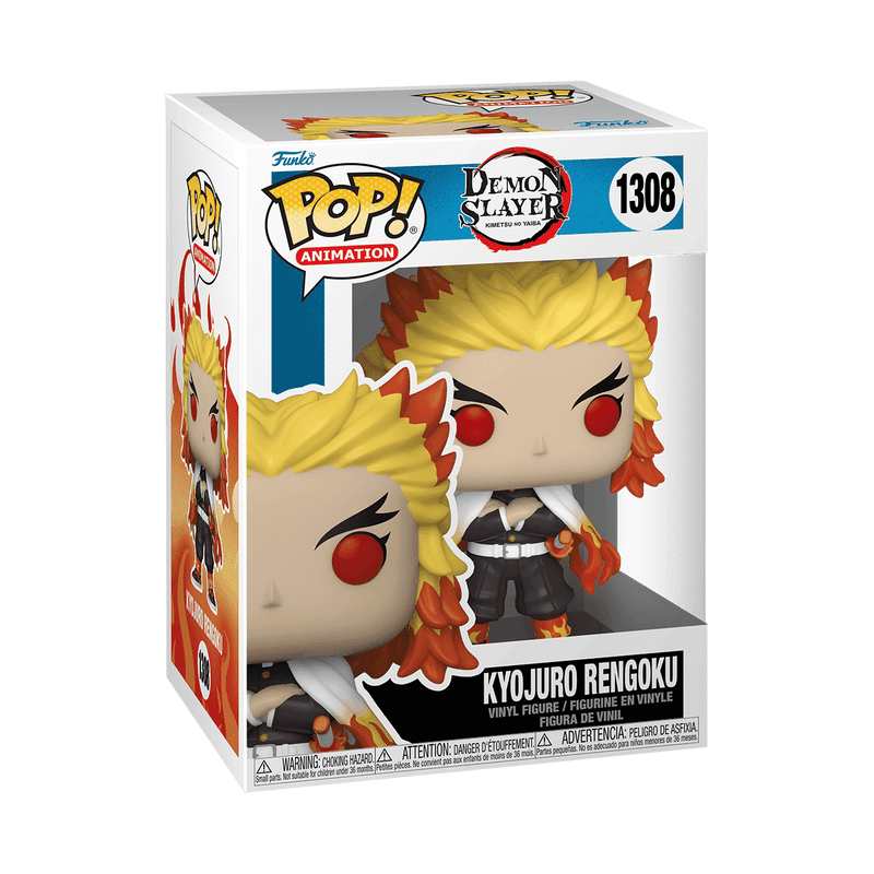 Funko Pop! Animation: Demon Slayer: Kimetsu no Yaiba - Kyojuro Rengoku 1308 - Fundom