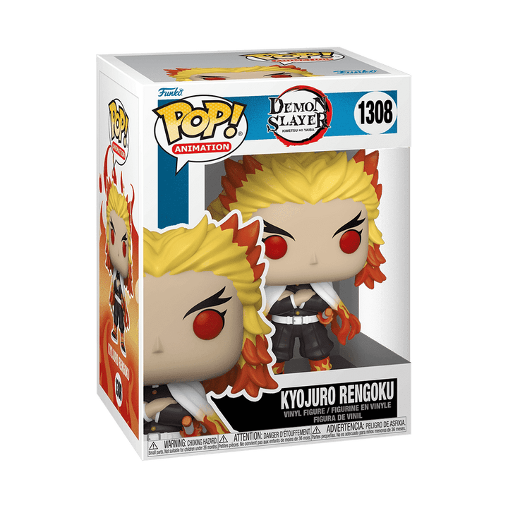 Funko Pop! Animation: Demon Slayer: Kimetsu no Yaiba - Kyojuro Rengoku 1308 - Fundom