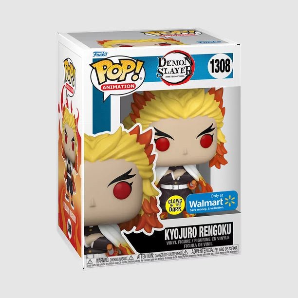 Funko Pop! Animation: Demon Slayer - Rengoku Kyojuro Glow - in - the - Dark Walmart Exclusive - Fundom
