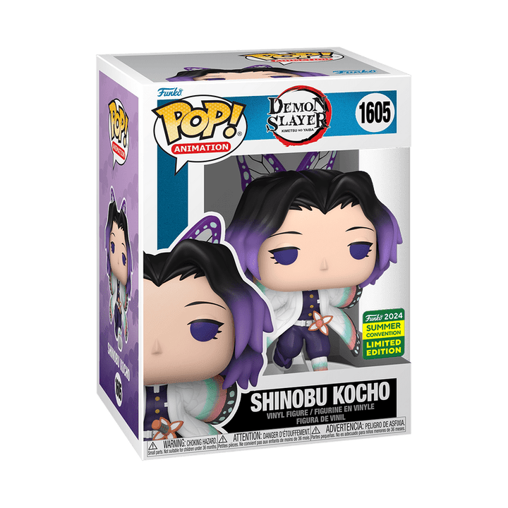 Funko Pop! Animation: Demon Slayer - Shinobu Kocho 1605 2024 Summer Convention - Fundom