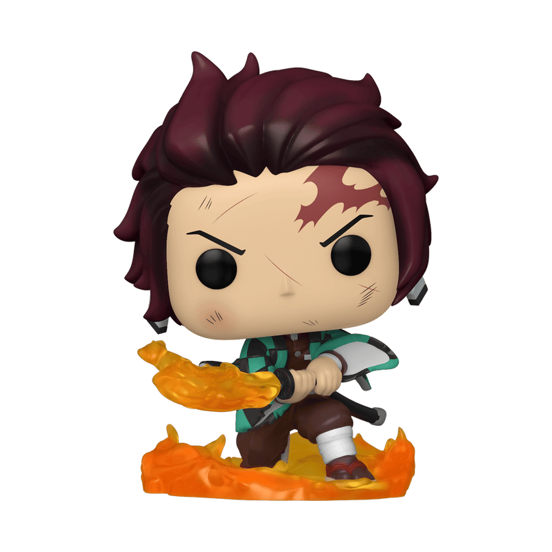Funko Pop! Animation: Demon Slayer - Tanjiro Kamado Hinokami Kagura Dance Galactic Toys Exclusive - Fundom
