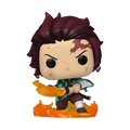 Funko Pop! Animation: Demon Slayer - Tanjiro Kamado Hinokami Kagura Dance Galactic Toys Exclusive - Fundom