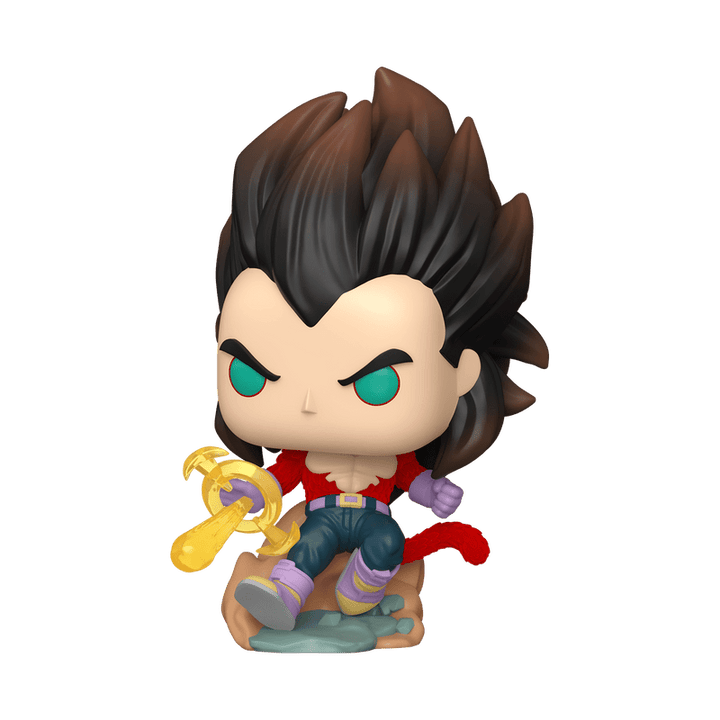 Funko Pop! Animation: Dragon Ball GT - Super Saiyan 4 Vegeta Flocked 2078 Exclusive - Fundom