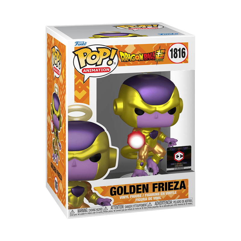 Funko Pop! Animation: Dragon Ball Super - Golden Frieza Metallic 1816 Chalice Collectibles Exclusive - Fundom