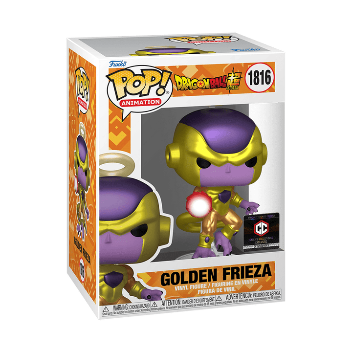 Funko Pop! Animation: Dragon Ball Super - Golden Frieza Metallic 1816 Chalice Collectibles Exclusive - Fundom