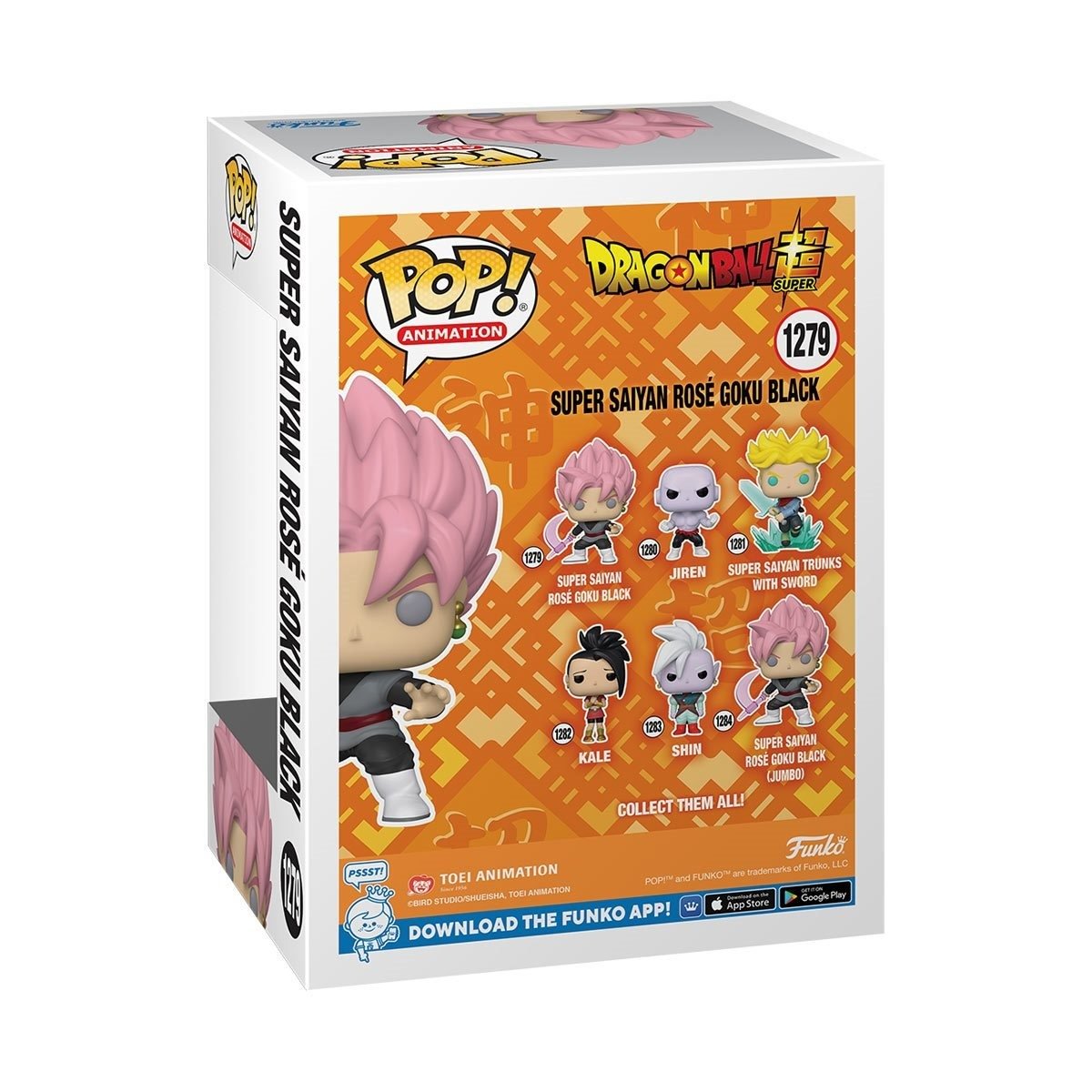 Funko Pop! Animation: Dragon Ball Super - Saiyan Rose Goku Black Glow - in - the - Dark Entertainment Earth Exclusive - Fundom