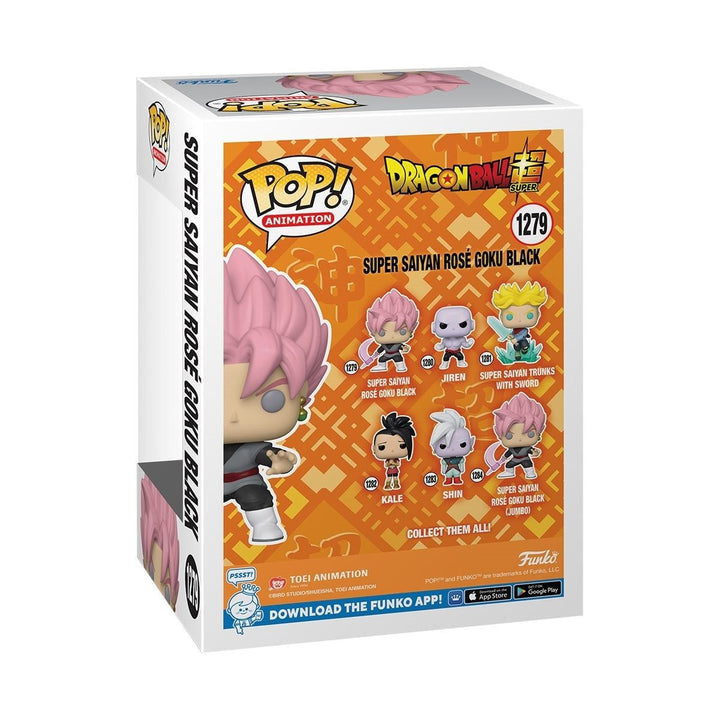 Funko Pop! Animation: Dragon Ball Super - Saiyan Rose Goku Black Glow - in - the - Dark Entertainment Earth Exclusive - Fundom