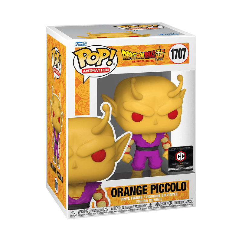 Funko Pop! Animation: Dragon Ball Super: Super Hero - Orange Piccolo 1707 Chalice Collectibles Exclusive - Fundom