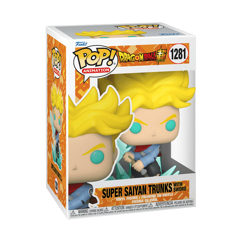 Funko Pop! Animation: Dragon Ball Super - Super Saiyan Trunks with Sword 1281 - Fundom