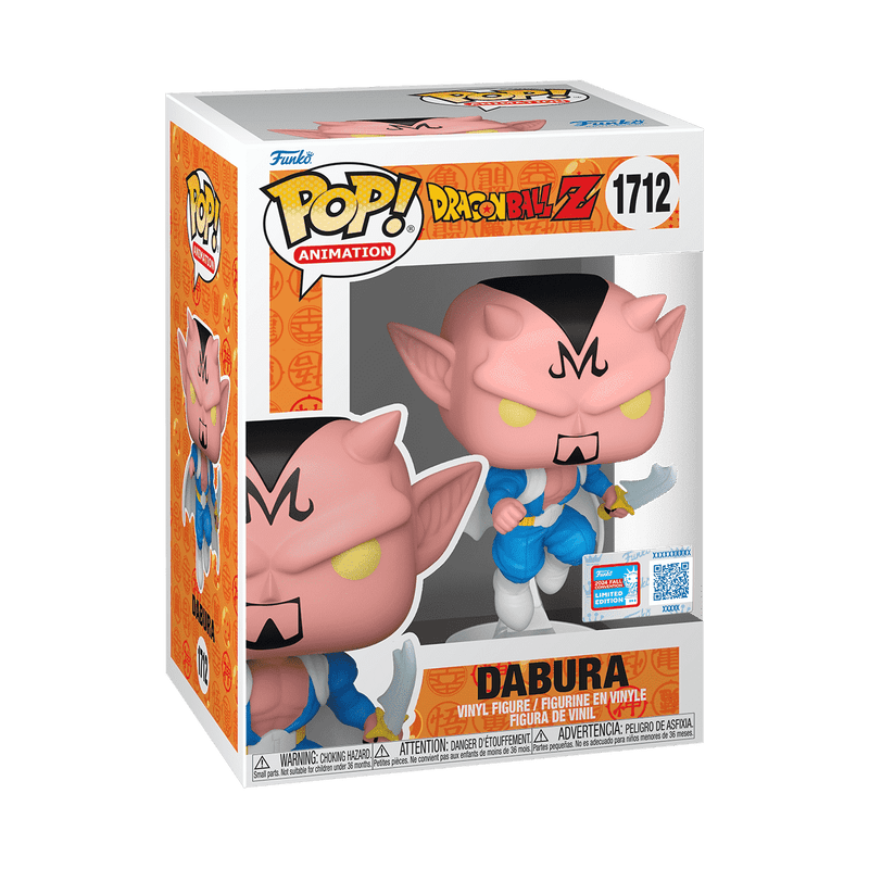Funko Pop! Animation: Dragon Ball Z - Dabura 1712 2024 Fall Convention Exclusive - Fundom