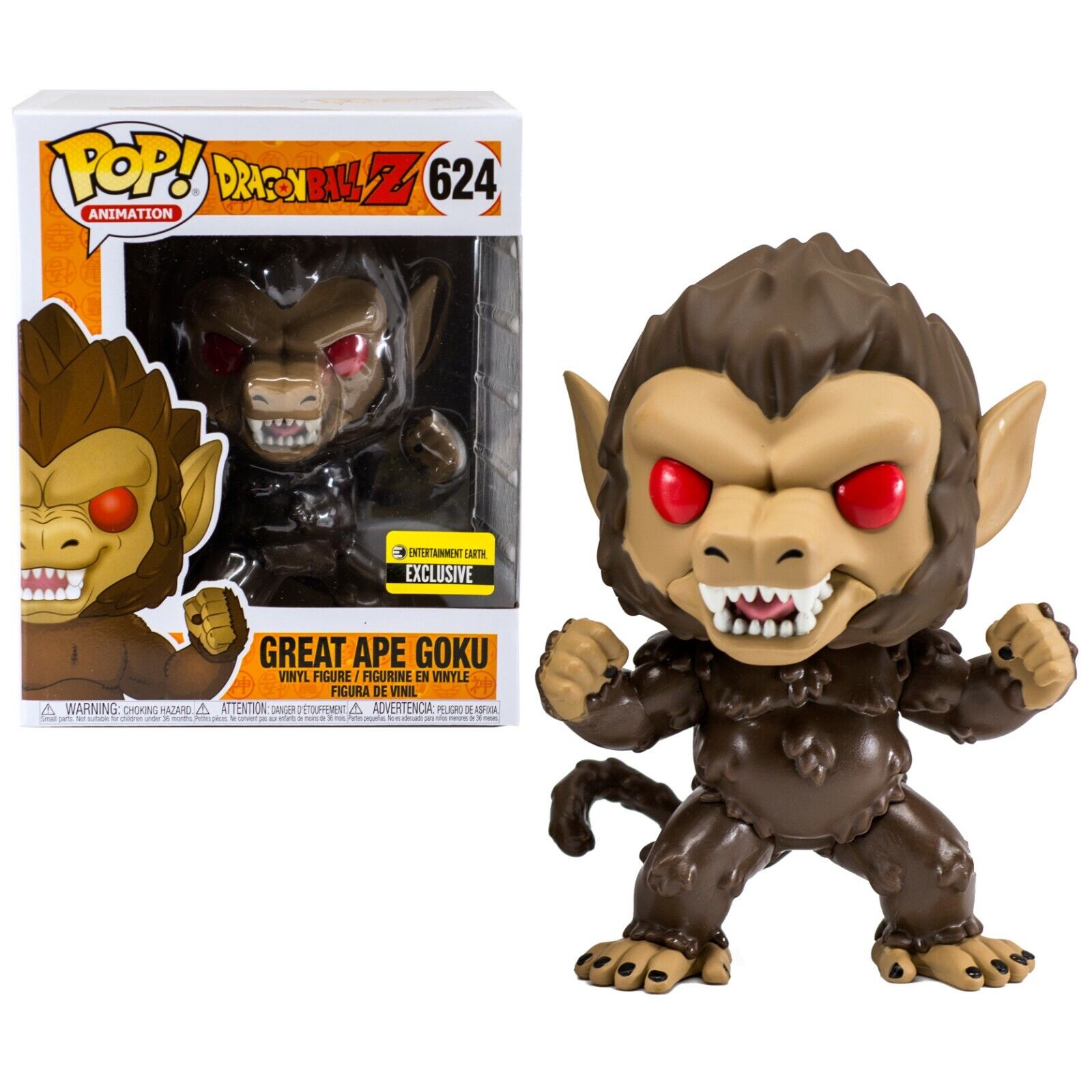 Funko Pop! Animation: Dragon Ball Z - Great Ape Goku 6 - in Entertainment Earth Exclusive - Fundom