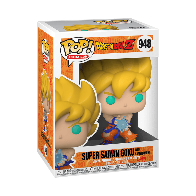 Funko Pop! Animation: Dragon Ball Z - Super Saiyan Goku with Kamehameha 948 - Fundom