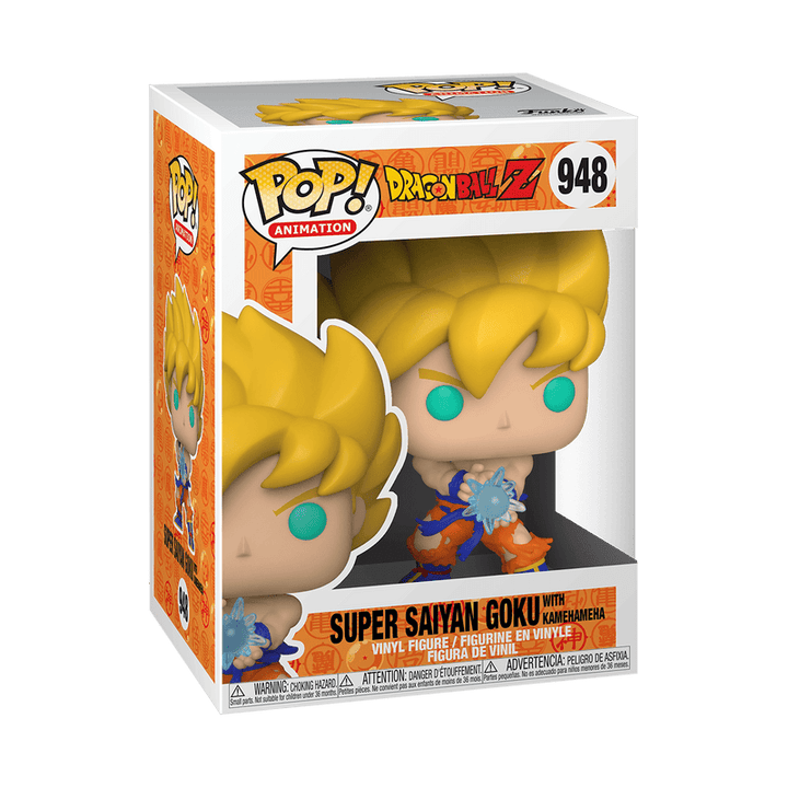 Funko Pop! Animation: Dragon Ball Z - Super Saiyan Goku with Kamehameha 948 - Fundom