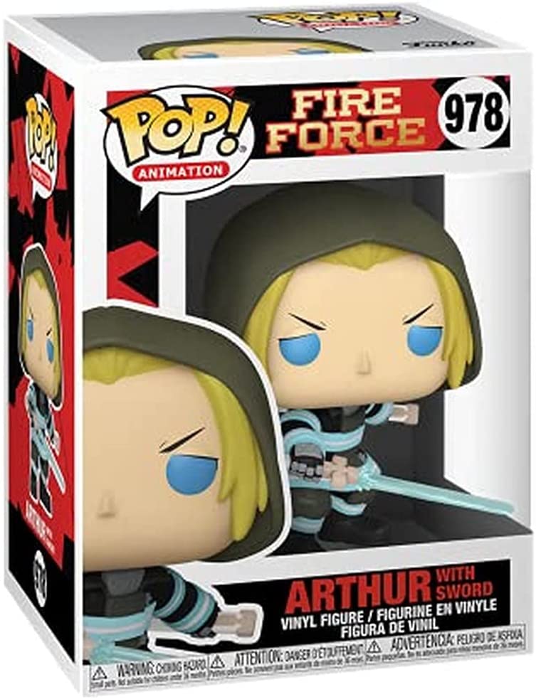 Funko Pop! Animation: Fire Force - Arthur with Sword Vinyl Figure - Fundom