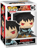 Funko Pop! Animation: Fire Force - Shinra with Fire Vinyl Figure - Fundom