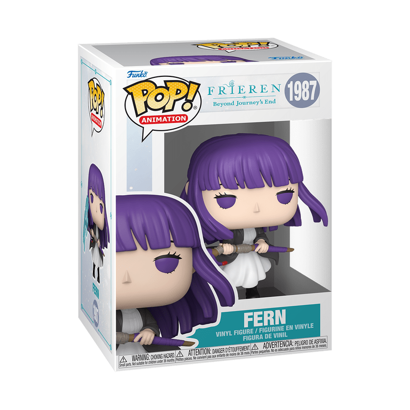 Funko Pop! Animation: Frieren: Beyond Journey's End - Fern with Staff 1987 - Fundom