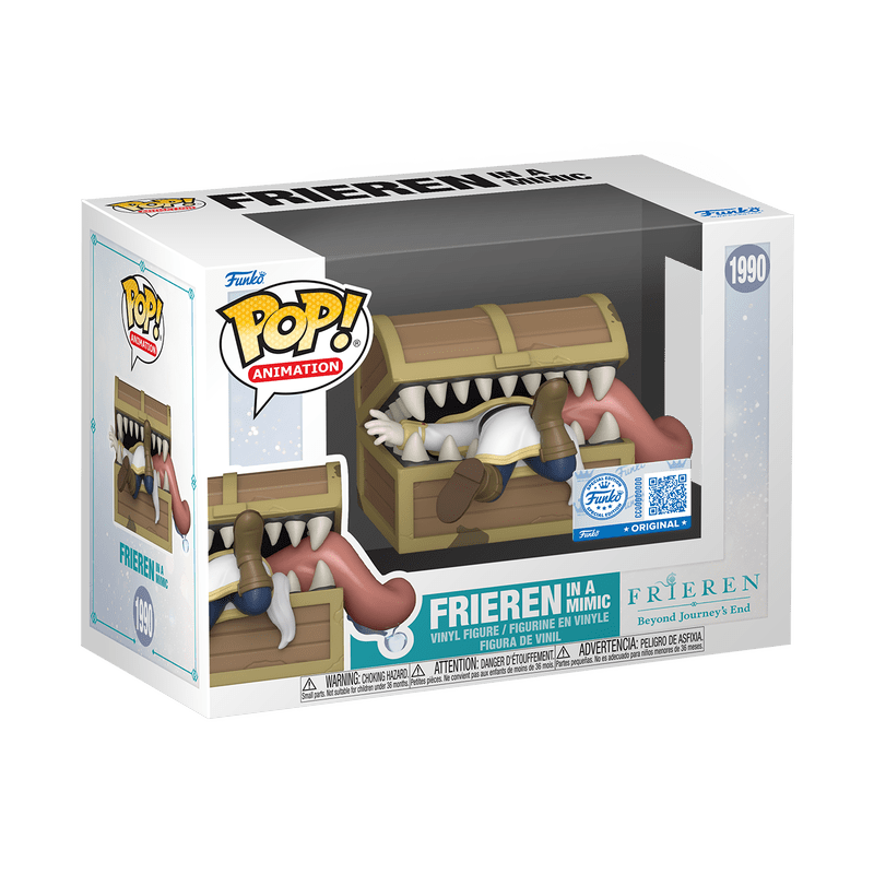 Funko Pop! Animation: Frieren: Beyond Journey’s End - Frieren in a Mimic 1990 Exclusive - Fundom